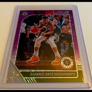 2 Premium Giannis Antetokounmpo Cards: Panini